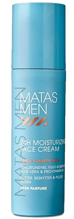 Kem Matas Striber Men 24h Moisturizing Face Cream Til Sensitiv