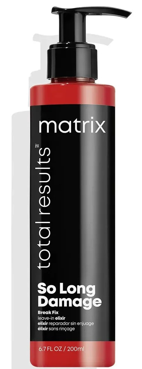 Full ingredients list Matrix Total Results So Long Damage ...