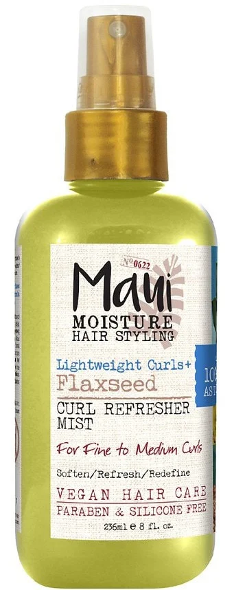 Maui Moisture Lightweight Curls+ Flaxseed Curl Refresher Mist