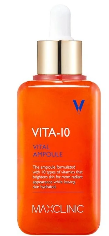Tinh chất sáng da mờ thâm Maxclinic Vita-10 Vital Ampoule