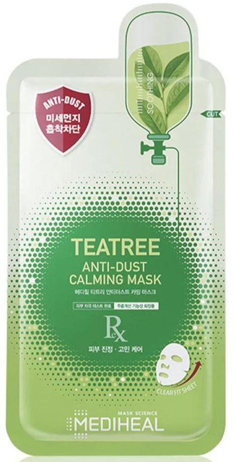 MEDIHEAL Teatree Anti-Dust Calming Mask