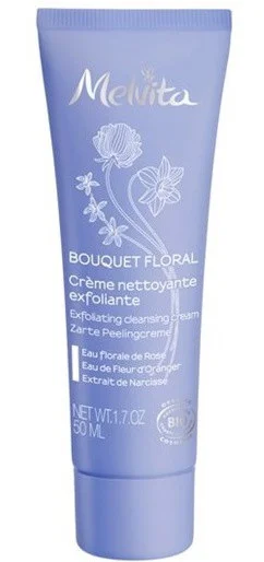 Kem Melvita Bouquet Floral Exfoliating Cleansing Cream