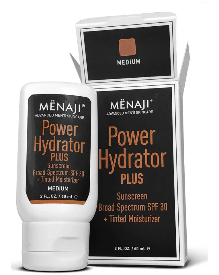 Menaji Power Hydrator Plus Broad Spectrum Sunscreen SPF 30 + Tinted Moisturiser
