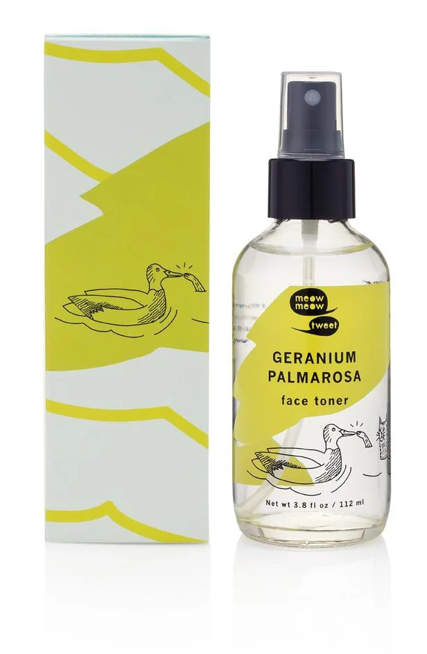 Nước hoa hồng Meow Meow Tweet Geranium Palmarosa Face Toner