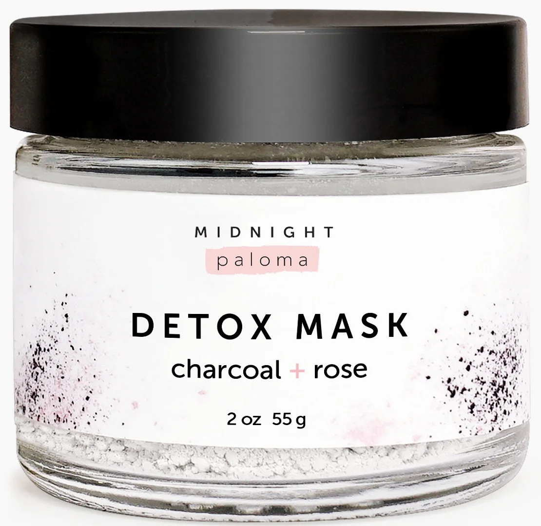 Midnight Paloma Charcoal + Rose Detox Mask