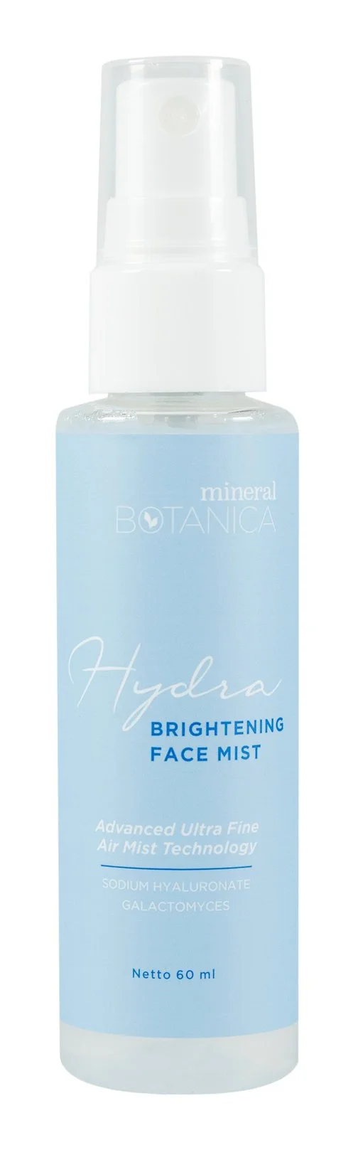 Xịt thơm Mineral Botanica Hydra Face Mist - Brightening