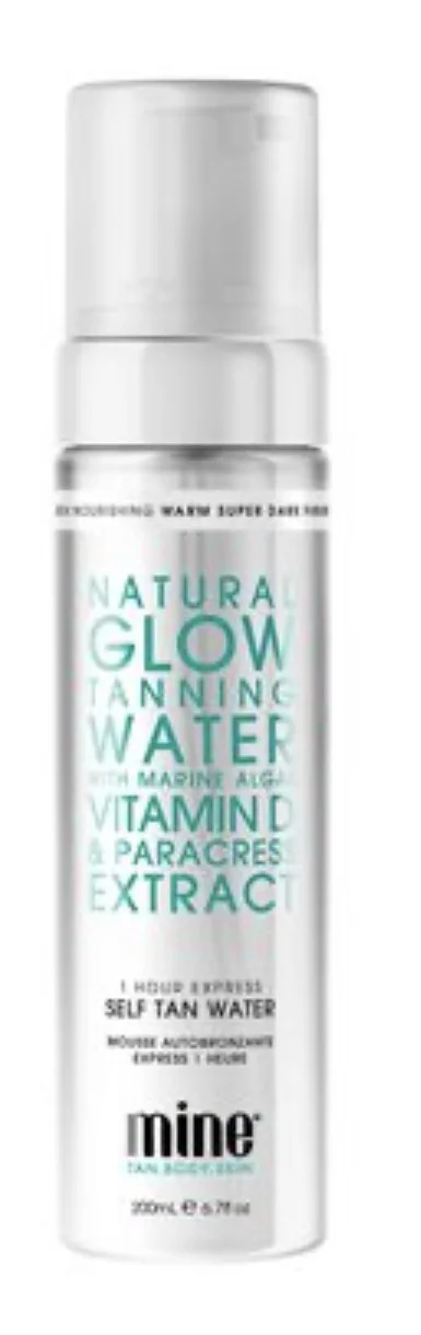MineTan Natural Glow Tanning Water