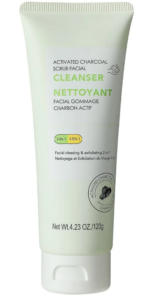 Tẩy da chết MINISO Activated Charcoal Facial Scrub
