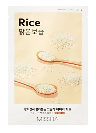 Missha Airy Fit Sheet Mask (Rice)