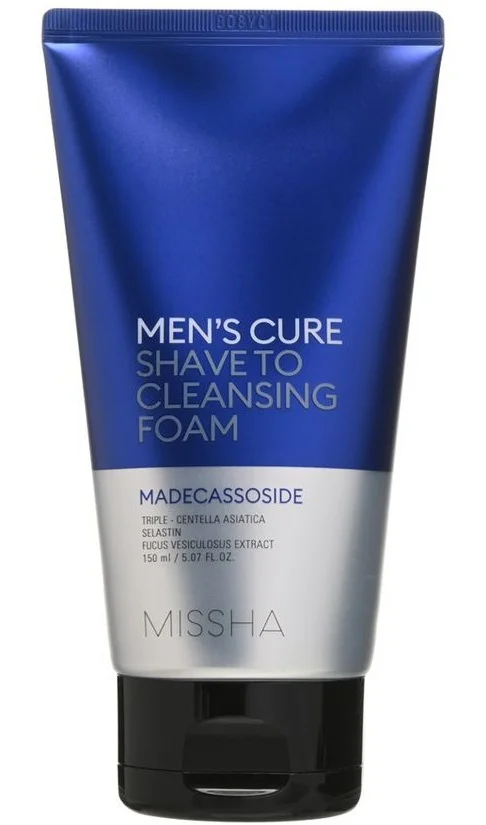 Sữa rửa mặt Missha Men's Cure Shave To Cleansing Foam