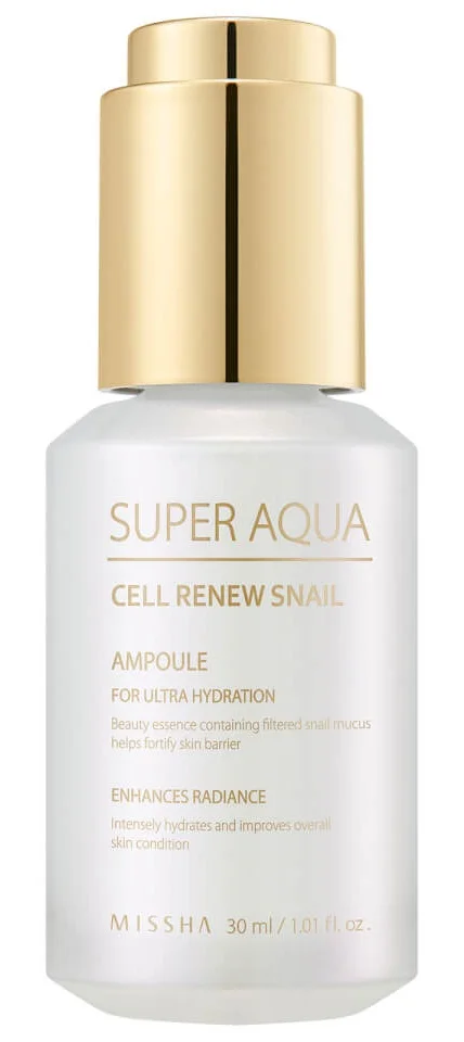 Missha Super Aqua Cell Renew Snail Ampoule