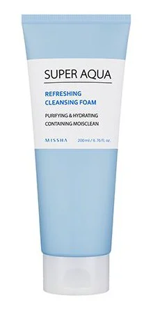Missha Super Aqua Refreshing Cleansing Foam