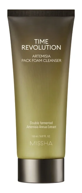Missha Time Revolution Artemisia Pack Foam Cleanser