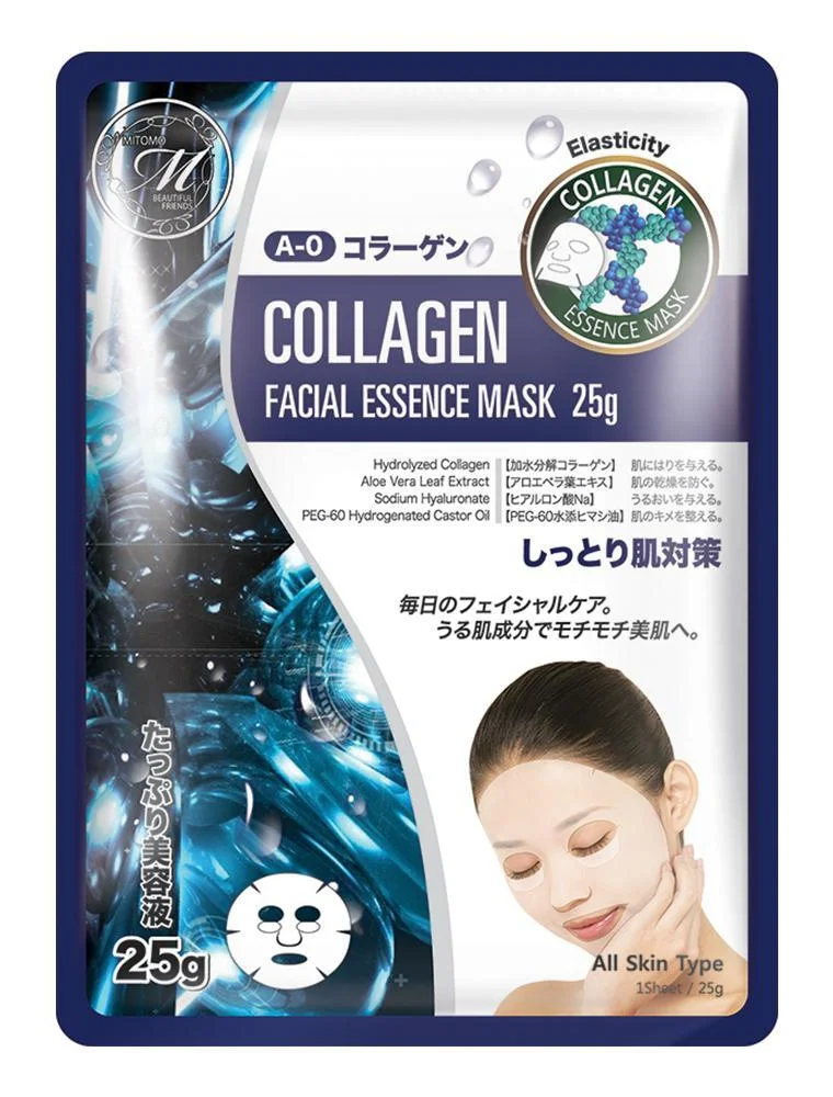 Mặt nạ Mitomo Collagen Facial Essence Mask