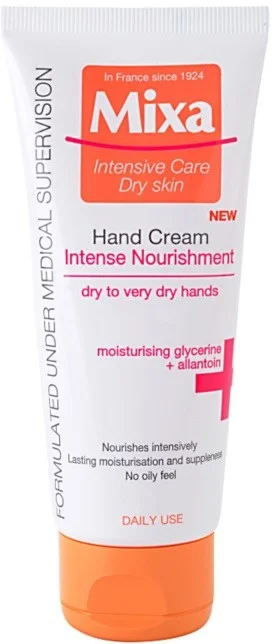 kem dưỡng da tay Mixa Hand Cream Intense Nourishment