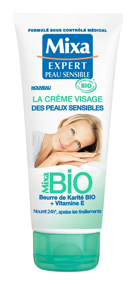 Mixa La Crème Visage Des Peaux Sensibles