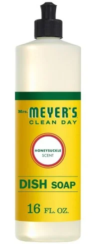 Mrs. Meyer's Mrs. Meyers Clean Day Liquid Dishwashing Soap - Honeysuckle,