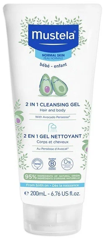 Mustela 2 in 1 Cleansing Gel