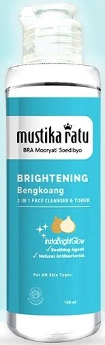 Mustika Ratu Brightening Bengkoang 2 In 1 Cleanser & Toner