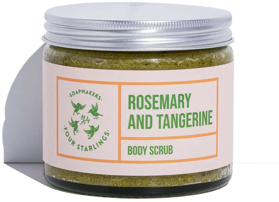 MYDLARNIA CZTERY SZPAKI Peeling Rosemary And Tandarine