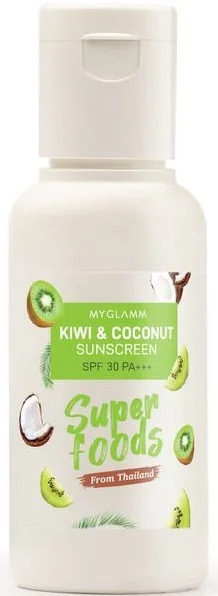 Kem chống nắng MYGLAMM Kiwi And Coconut Sunscreen SPF 30 Pa +++