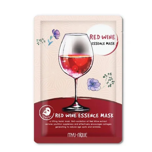 MYU-NIQUE Red Wine Essence Mask