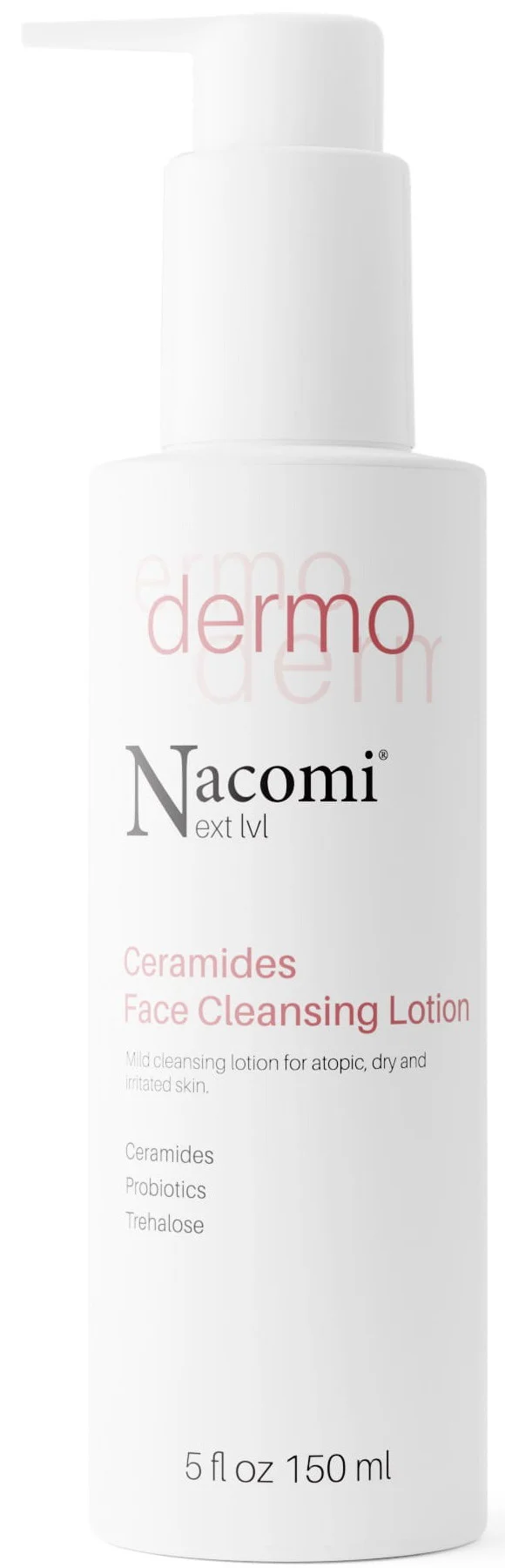 Sữa dưỡng Nacomi Next Level Dermo Ceramides Face Cleansing Lotion