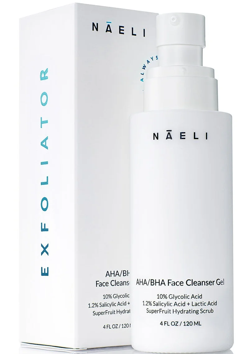 Naeli AHA/BHA Exfoliating Face Cleanser