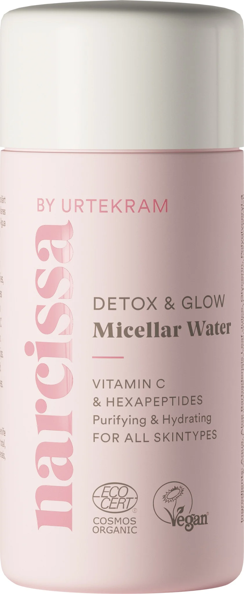 Nước tẩy trang Narcissa by Urtecram Detox & Glow Micellar Water