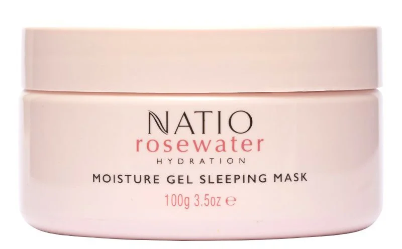 Natio Rosewater Hydration Moisture Gel Sleeping Mask