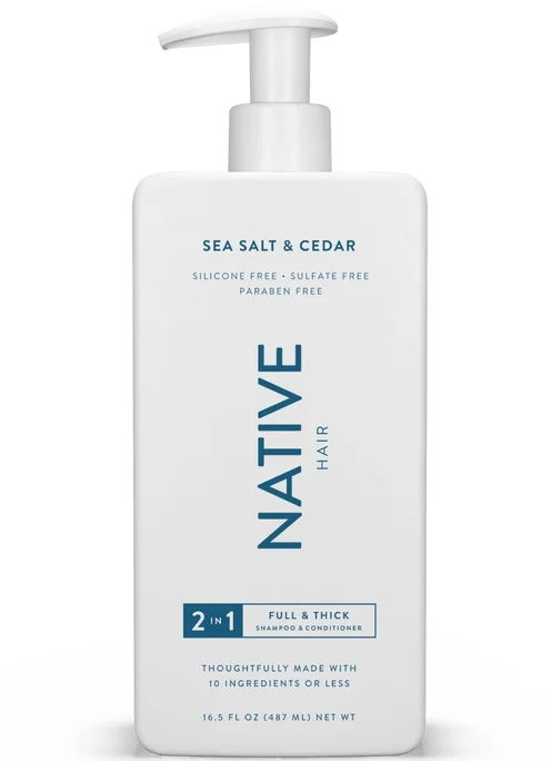 Dầu gội Native 2in1 Shampoo Sea Salt And Cedar