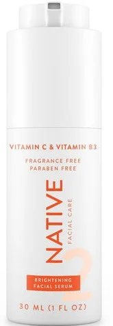 Tinh chất dưỡng sáng da Native Brightening Vitamin C And Niacinamide Facial Serum, Fragrance Free