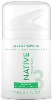 Native Sensitive Facial Moisturizer