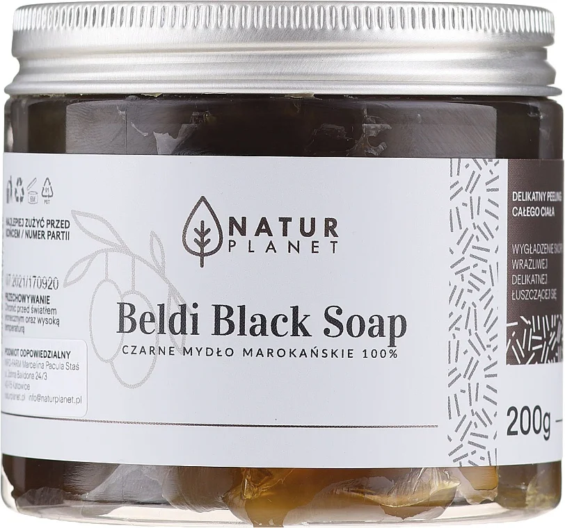 Natur planet Beldi Black Soap