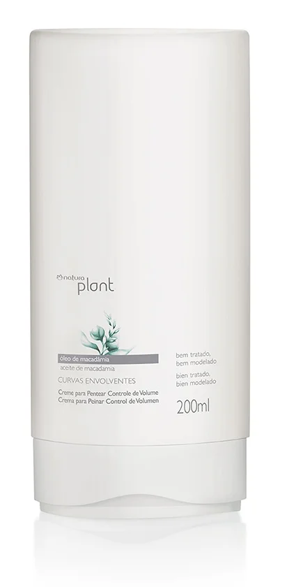 Kem Natura Crema Para Peinar Hidratación Y Control De Volumen Curvas Envolventes Plant
