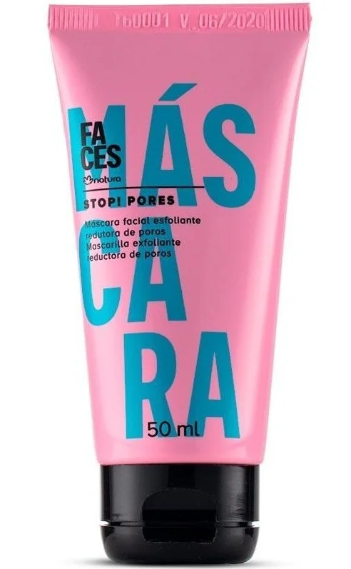 Natura Faces Mascarilla Facial Exfoliante Reductora De Poros
