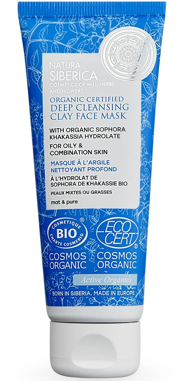 Mặt nạ Natura Siberica Deep Cleansing Clay Face Mask