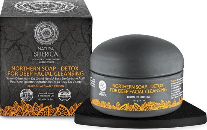 Xà phòng Natura Siberica Northern Soap - Detox For Deep Facial Cleansing