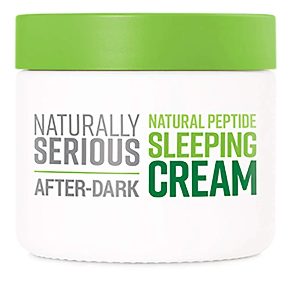 Naturally Serious After-Dark Natural Peptide Sleeping Cream