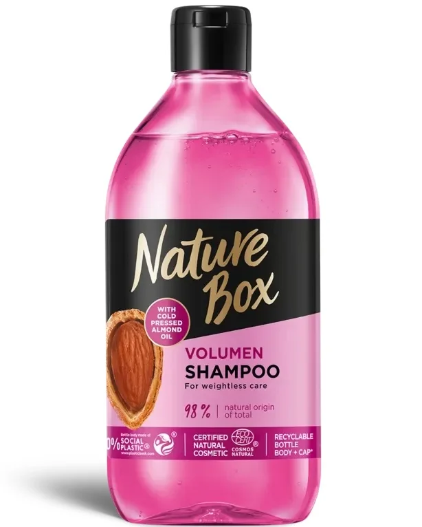 Dầu gội Nature Box Almond Volumen Shampoo