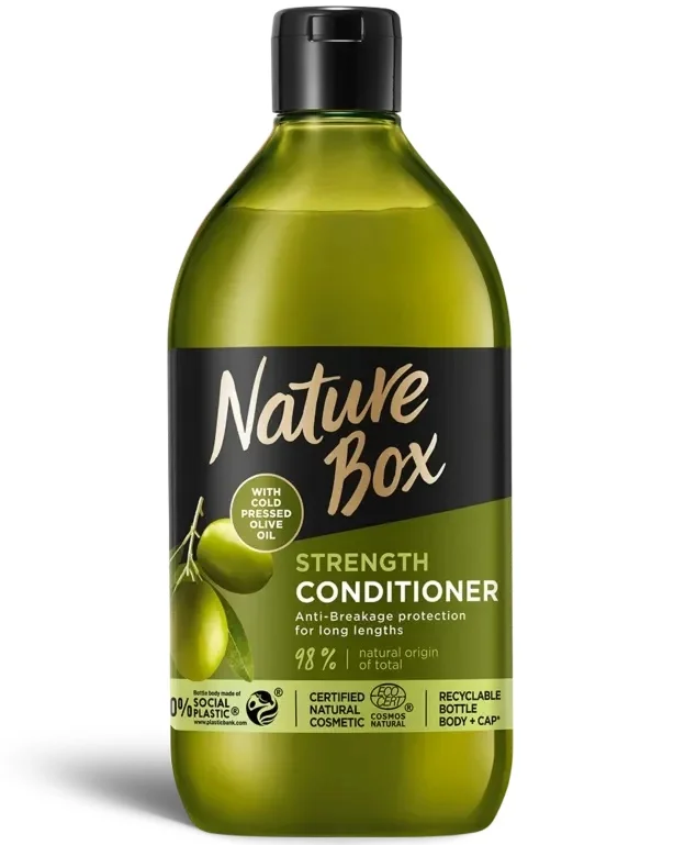 Dầu xả Nature Box Olive Strength Conditioner