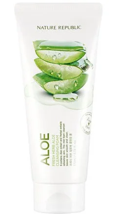 NATURE REPUBLIC Fresh Herb Aloe Cleansing Foam