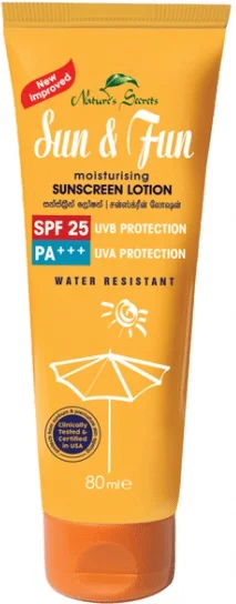 Nature’s Secrets Sun & Fun Sunscreen Lotion - SPF 25