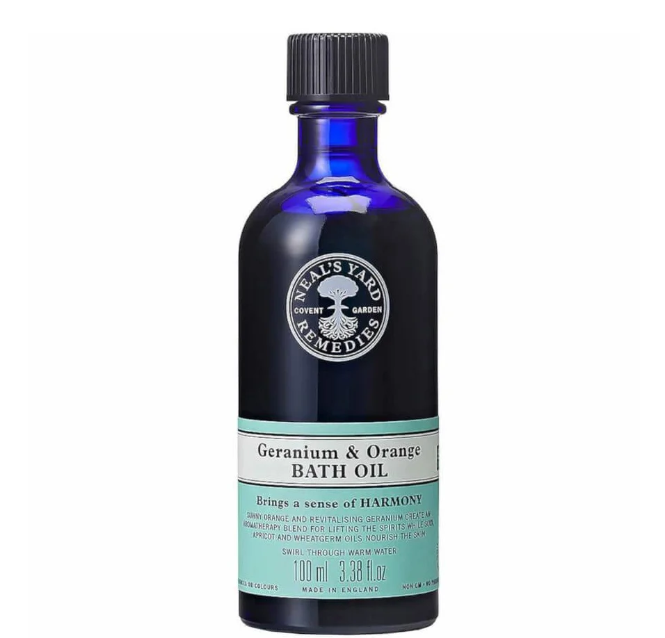 Neal's Yard Remedies Geranium & Orange Bath Oil