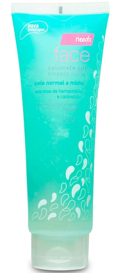 Needs Face Sabonete Gel Pele Normal A Mista