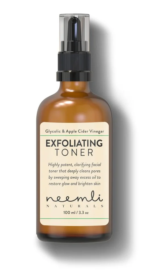 Neemli Naturals Glycolic Acid & Apple Cider Vinegar Exfoliating Toner