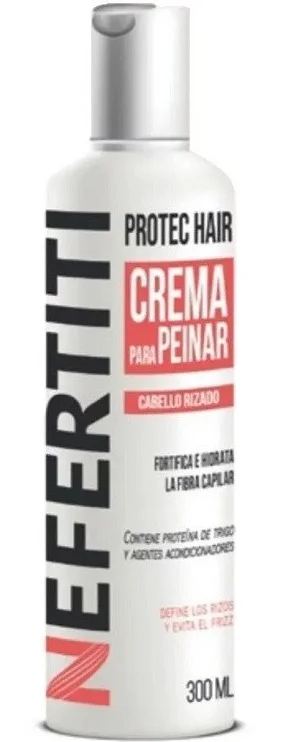 Kem Nefertiti Protect Hair - Crema Para Peinar Cabello Rizado