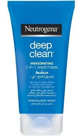 Neutrogena Deep Clean Invigorating 2-In-1 Wash/Mask