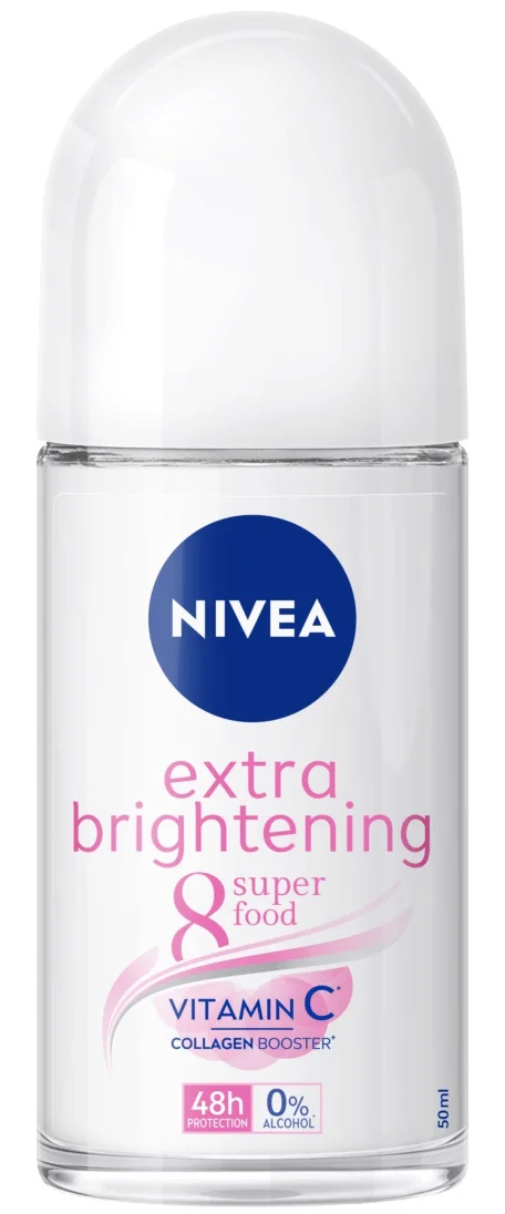 Sản phẩm khử mùi Nivea Extra Brightening 8 Superfood Deodorant Roll On