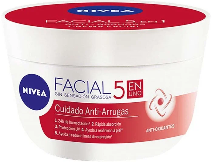 Nivea Facial 5 En 1 Cuidado Antiarrugas